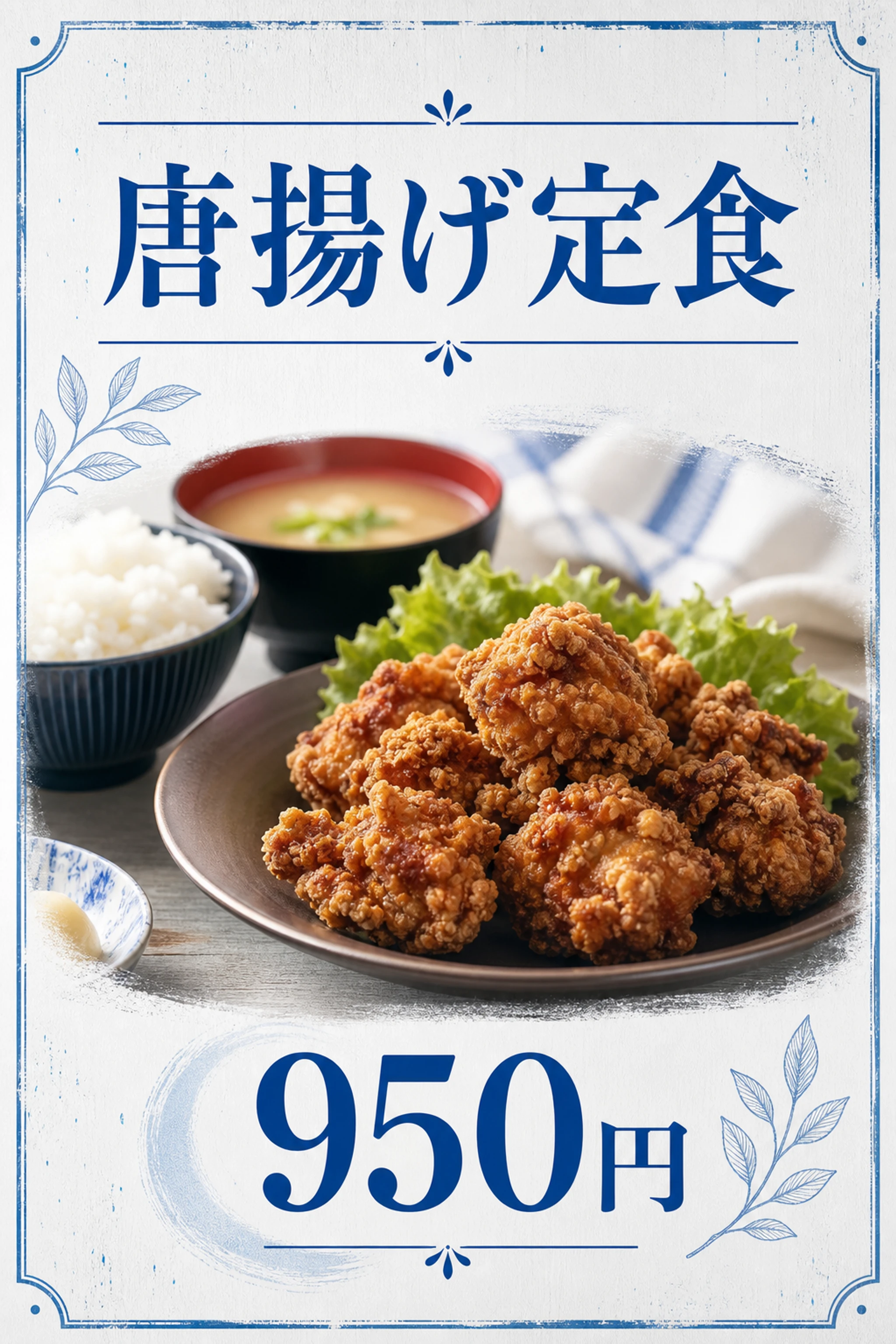 唐揚げ定食
